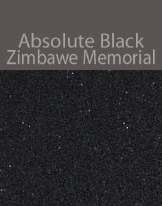 absolute black zimbawe Memorial